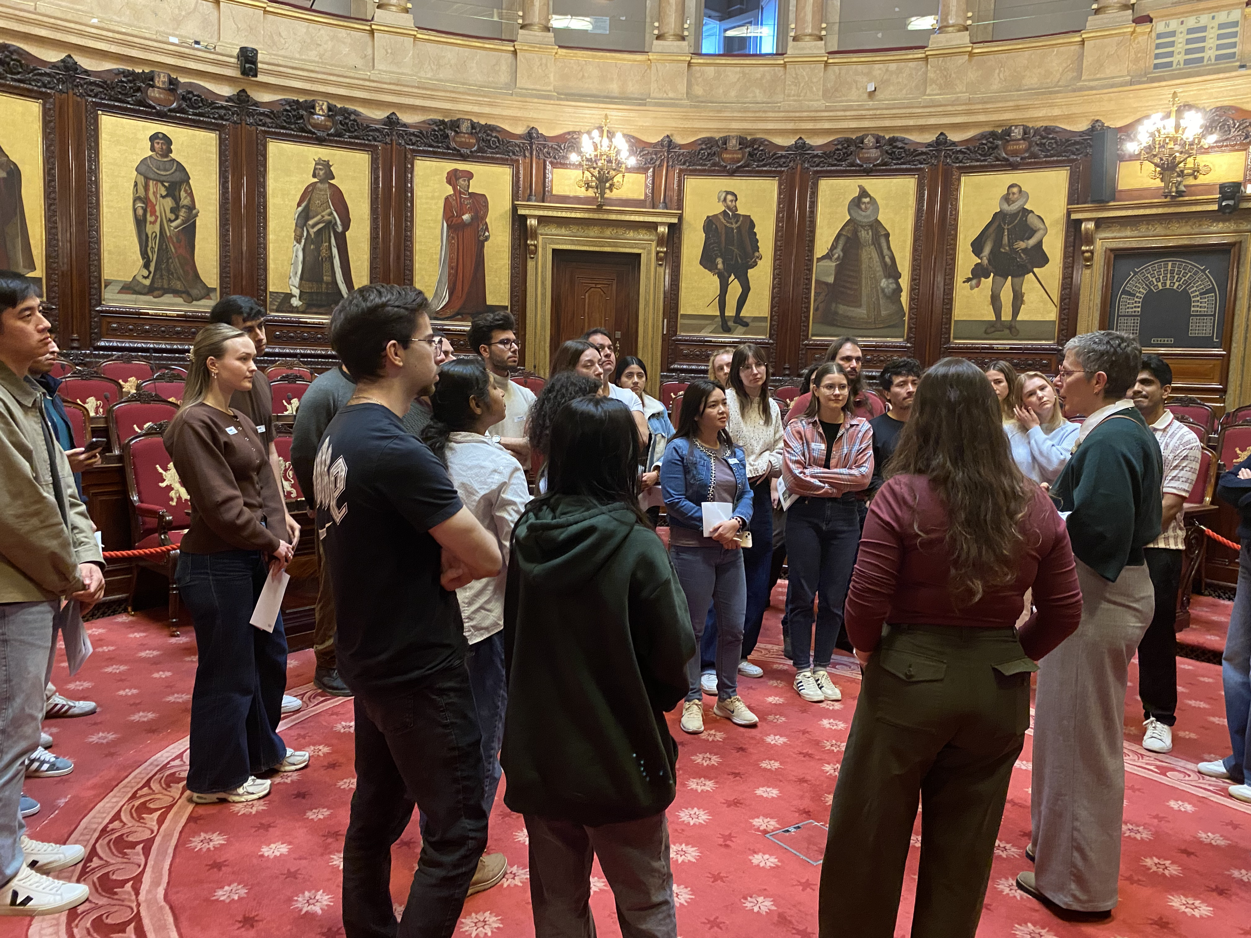 Visite du Sénat
