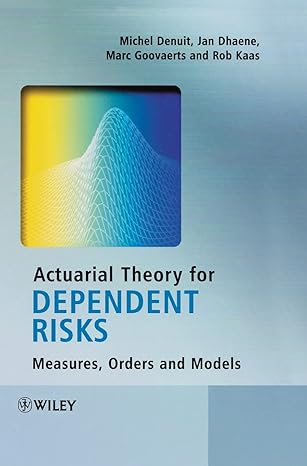 Actuarial Theory for Dependent Risks